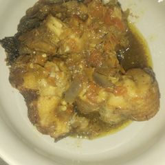 A picture of Catfish pepper soup.
