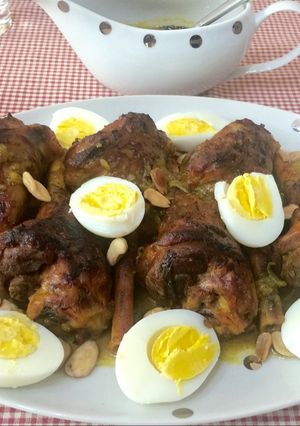 Una foto de Cordero en salsa/لحم غنمي بتفاية