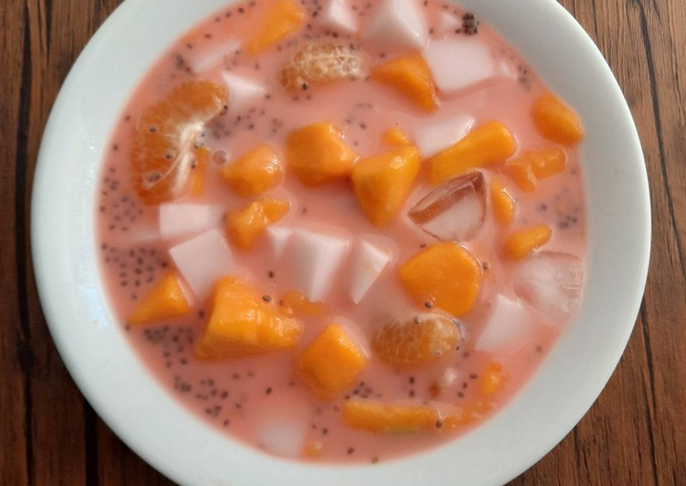 Sup Buah Kelapa Dwegan KW #BandungCooksnap4_NurulArt