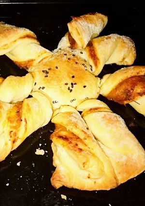 A picture of Spin wheel pastry.