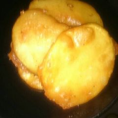 A picture of Potato scallops.
