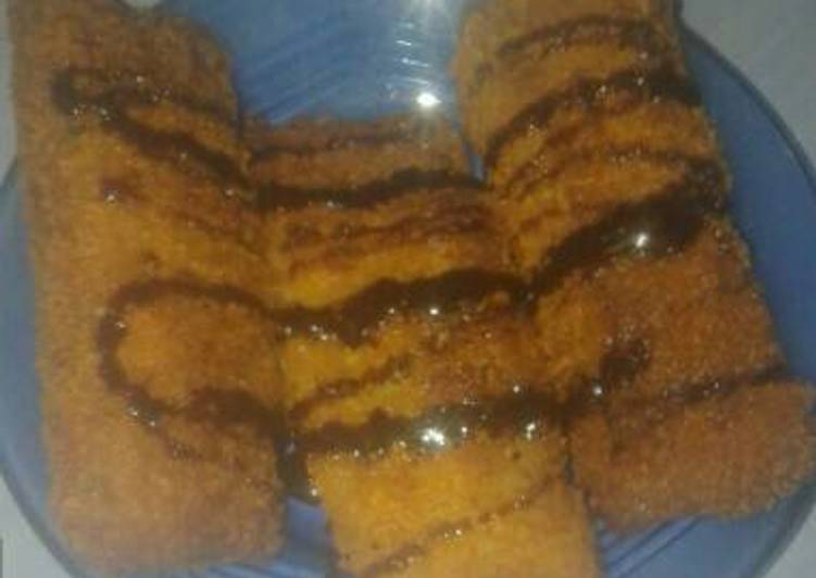 resep cara mengolah Pisang sembunyi di balik lumpur??