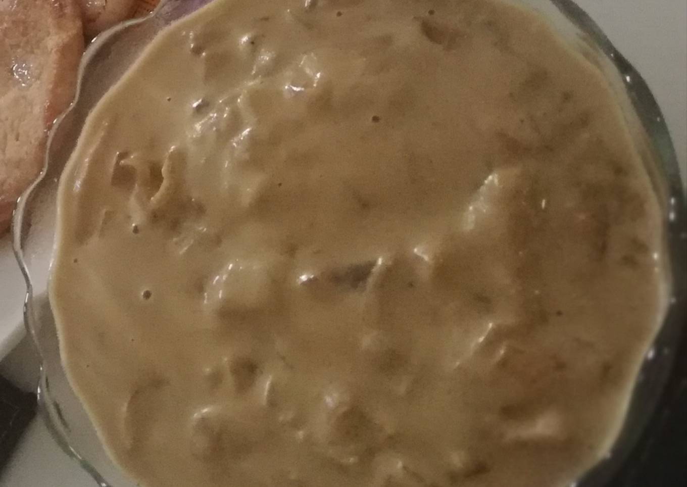 Salsa de champiñones