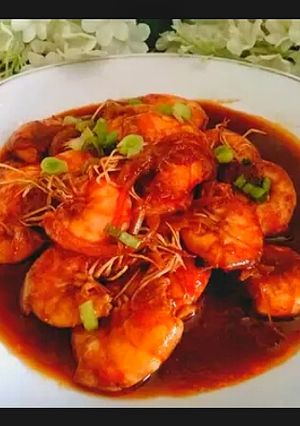Foto resep Udang Saus Lada Hitam
