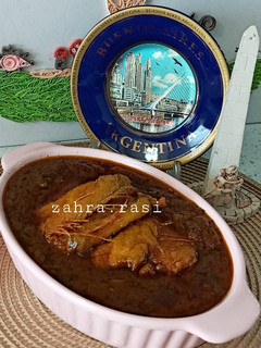 عکسی از دستور قلیه ماهی (خورشت ماهی جنوب)