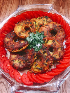 عکسی از دستور کوکو سیب زمینی با تره کوهی🧆
