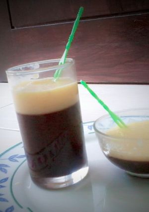 Foto resep Puding coklat vla kuning telur