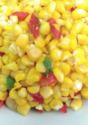 Foto resep Tumis jagung pedas manis