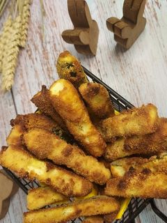 Une photo de Frites de courgettes