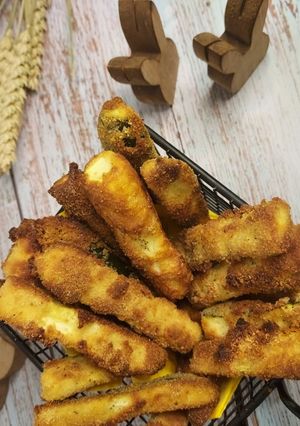 Une photo de Frites de courgettes