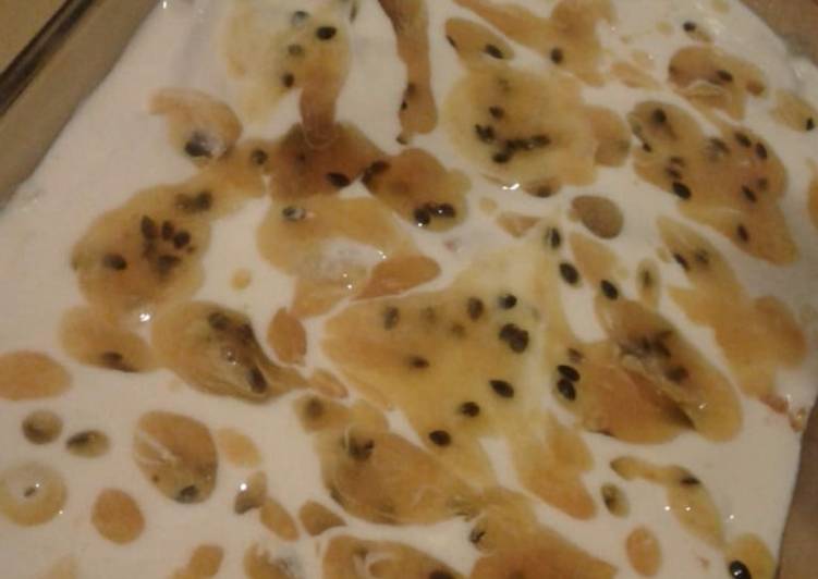 Recipe of Homemade Granadilla Fridge Tart Dessert