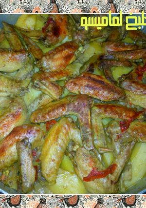 صورة لوصفة 🐔 اجنحة الدجاج 😋🐔