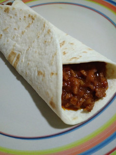 Una foto de Burritos barbacoa con thermomix