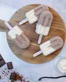 Polo bicolor chocolate y vainilla - Moldes de helado apilables | Lékué