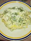 Tagliatelle Paglia e Fieno with Cardoncelli Mushrooms and Cream