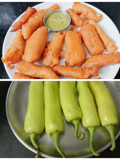 மிளகாய் பஜ்ஜி. (Milakai bajji recipe in tamil) செய்முறை முக்கிய புகைப்படம்
