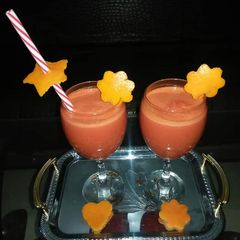 A picture of ABCO juice🍹🍎🍊.