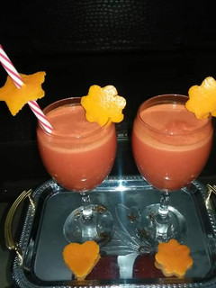 A picture of ABCO juice🍹🍎🍊.