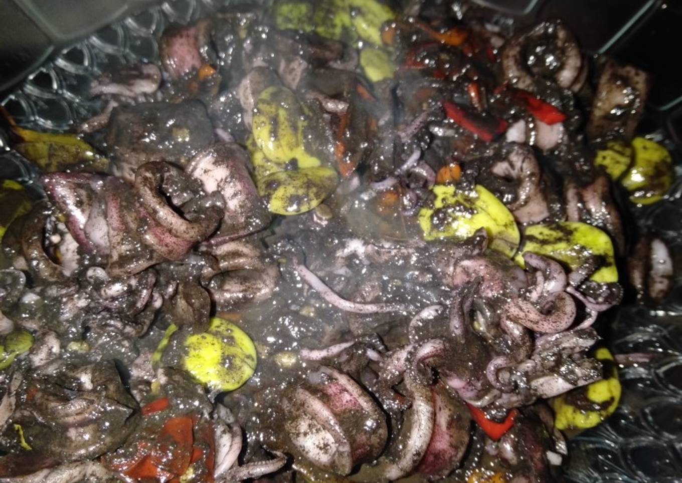 Sotong Hitam Pedas Pete