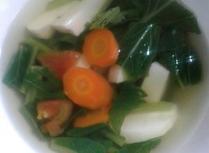 Foto resep Sayur caesim wortel mix putih telur