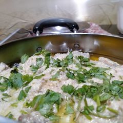 A picture of Chicken white Qorma.