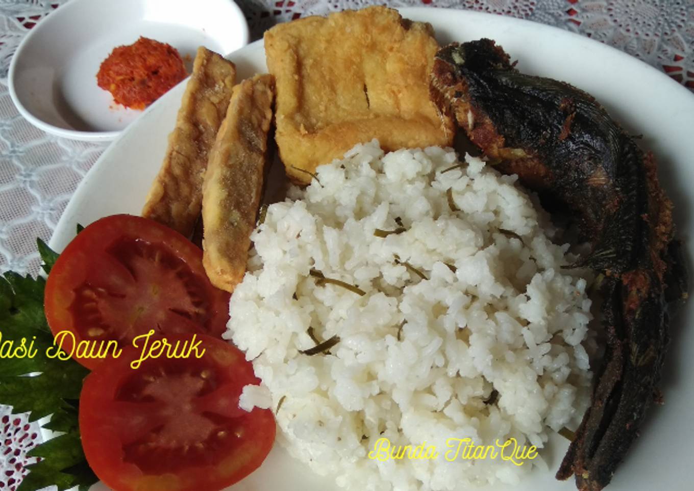 Nasi Daun Jeruk Magicom