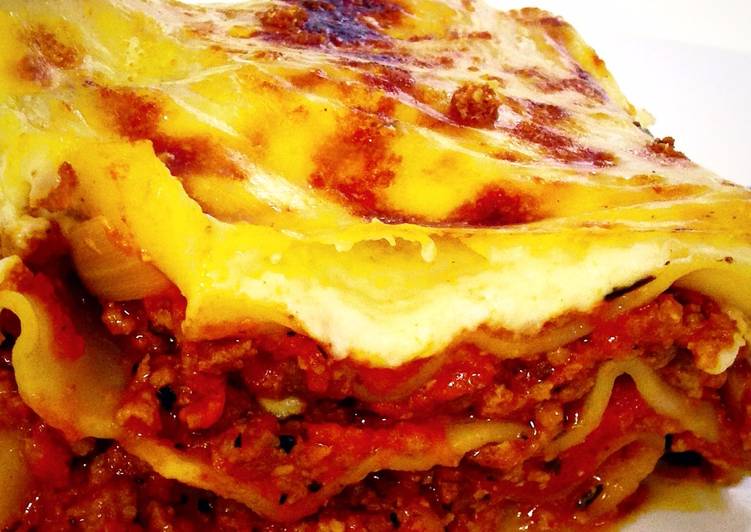 Recipe of Perfect Homemade lasagna