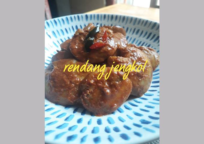 Rendang jengkol