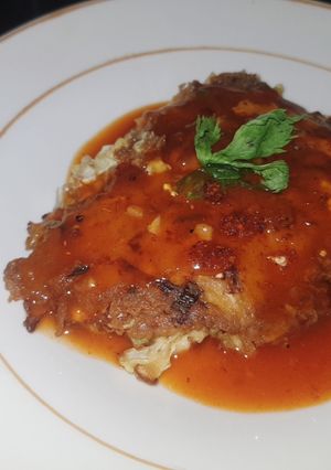 Foto resep Fuyunghai saus asam pedas manis