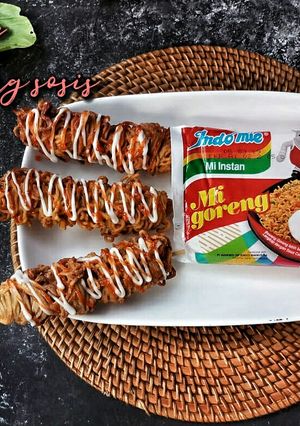 Foto resep Indomie Gulung Sosis