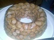 Una foto de gelatina para embutidos
