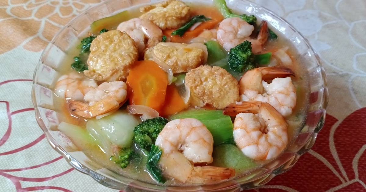 Resep Sapo Tahu Udang Oleh Diana Safitri Cookpad