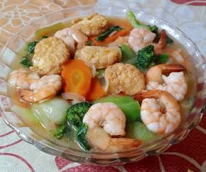 Resep Terbaru Sapo Tahu Udang Enak Sederhana