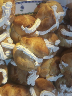 Una foto de Profiteroles o repollitos, masa choux
