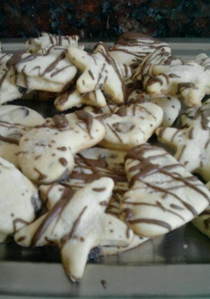 Una foto de Galletitas de vainilla y chocolate