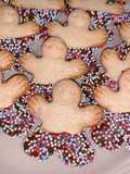 Biscoito amanteigado de natal