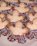 Biscoito amanteigado de natal