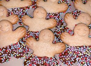 Foto de Biscoito amanteigado de natal