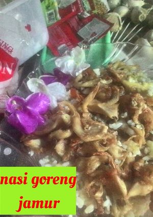 Foto resep Nasi goreng jamur