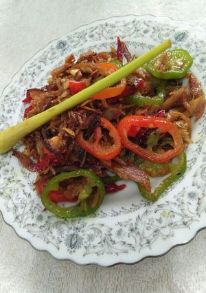 Foto resep Oseng tongkol suwir cabai gendot