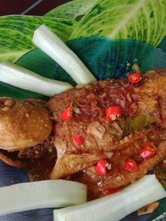 Foto resep Pindang ikan mas presto