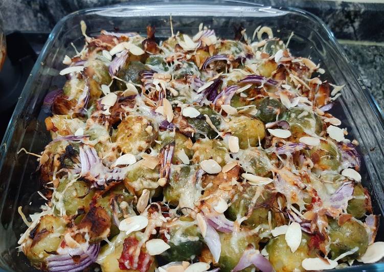 Coles de bruselas con melva