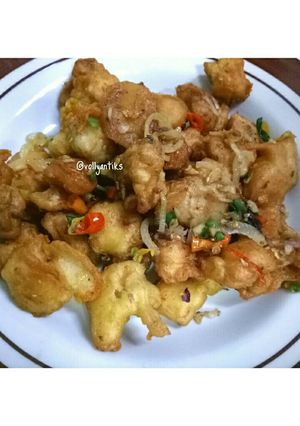 Foto resep Ayam Goreng Tepung Garam Cabe