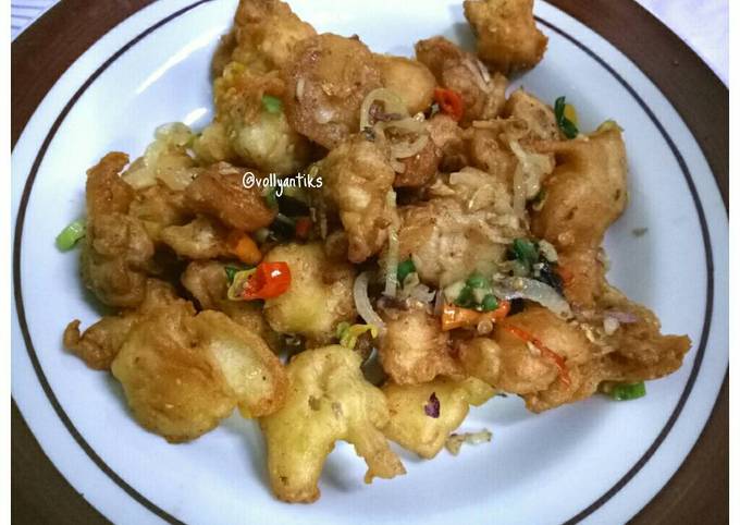 Ayam Goreng Tepung Garam Cabe