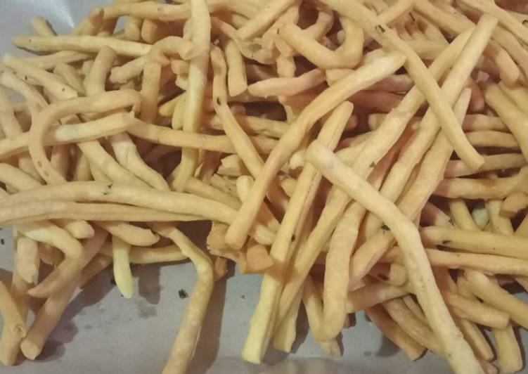 Resep Mudah Stik bawang renyah Enak dan Sehat