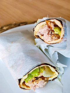 Una foto de Wraps o fajitas saludables