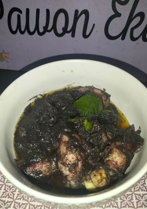 Foto resep Cumi masak hitam