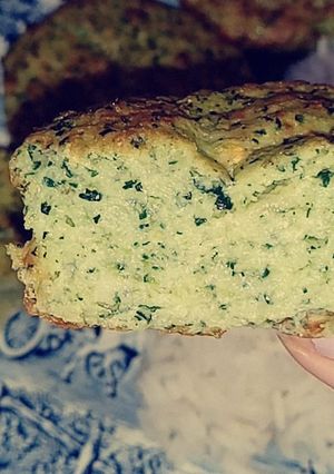 Une photo de Petits flans à la courgette