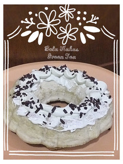 Foto resep Bolu kukus green tea topping dalgona