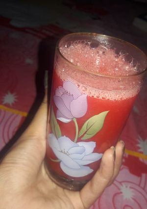 A picture of Watermelon juice.